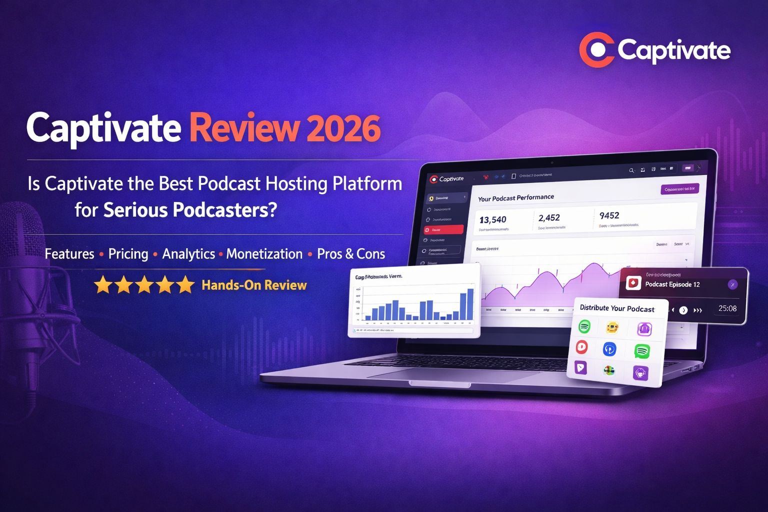 Captivate Review 2026 — The Best Podcast Hosting Platform for Serious Podcasters?